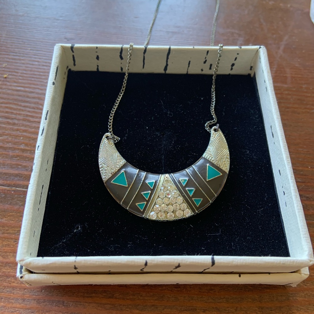 Half moon necklace